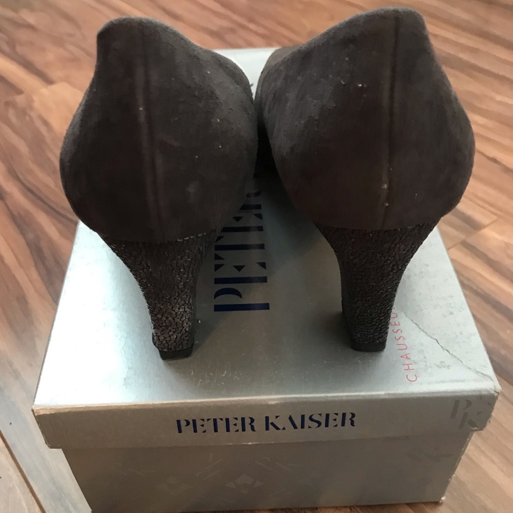 Peter Kaiser Suede Pump Heels Size 8 Never Worn - Picture 6 of 8